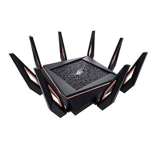 ASUS ROG Rapture GT-AX11000 Tri-Band WiFi 6 Extendable Gaming Router, 2.5G Port £216.36 @ Amazon Germany
