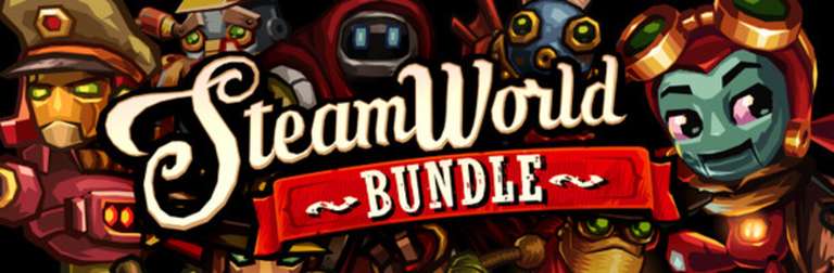 SteamWorld complete bundle (Every SteamWorld game + DLCs + OSTs) £15.10 on Steam