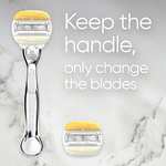 Gillette Venus ComfortGlide Coconut with Olay Women's Razor + 3 Razor Blade Refills, Lubrastrip with A Touch of Vitamin E (S&S £8.97)