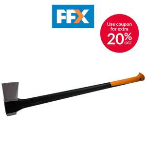 Fiskars X27 log splitting axe £56.32 delivered with code @ eBay / FFX