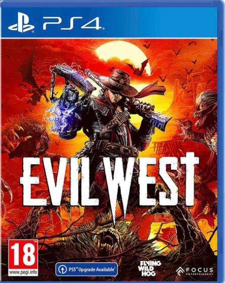 Evil West PS4 (Xbox at Limited Stores) £19.99 Click & Collect @ Smyths