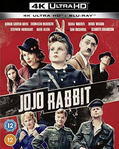 Jojo Rabbit 4K UHD [Blu-ray] [2021] - £10.32 @ Amazon