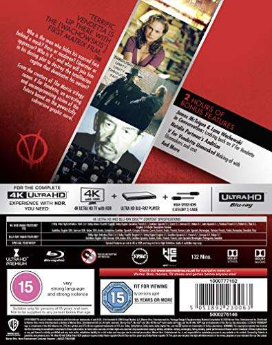 V for Vendetta - 4K UHD & Blu-ray