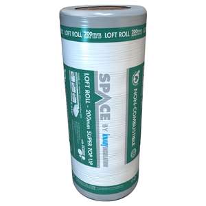 Knauf Insulation Super Top Up 200mm Loft Roll - 5.61m² for £25 (Free Collection) @ Wickes