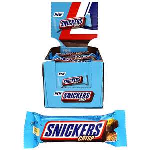 24 x Snickers Crisp Trio 40g Chocolate Bars (Best Before 30/03) £9 @ Yankee Bundles