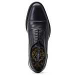 Base Mens Wilson Leather Waxy Oxford Shoes (Sizes 5-12) - W/Code