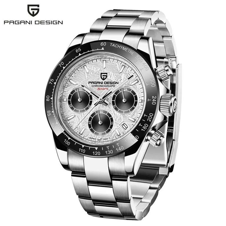 Pagani Design VK63 Chronograph Sapphire Watch (5 colours) @ Cutesliving Store