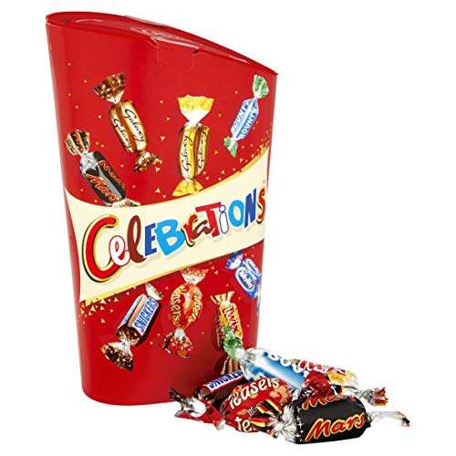 Celebrations Chocolate Box, Christmas Gifts, Chocolate Gift, 9 Boxes of 240g - £18 at checkout @ Amazon