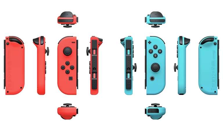 Nintendo Switch Joy-Con Controller Pair - Neon Red/Neon Blue £52 @ Amazon