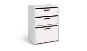 Habitat Rico Single Storage Unit - White or Pine now £35 with Free Click and collect from Argos