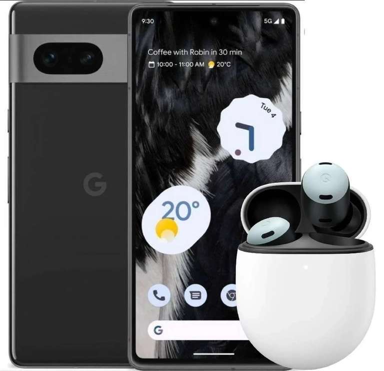 Google Pixel 7 256GB + Pixel Buds Pro + £125 xtra trade in, 100GB iD Data with EU roaming £25.99pm/24 + £49 Upfront- £672.76 (£65 TCB)@ CPW