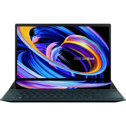 Asus ZenBook Duo 14" FHD Laptop-Blue/i7-1165G7/Intel Iris Xe/16GB/512GB SSD - £1,199 delivered (UK Mainland) @ AO