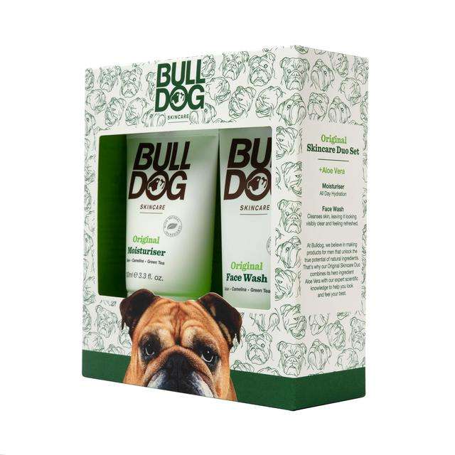 Bulldog Skincare - Original Skincare Duo, Gift Set for Men (x1 Original Moisturiser 100ml, x1 Original Face Wash 150ml) £2 @ Asda Blackpool