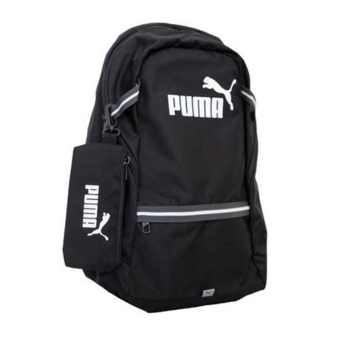 Puma Back To School Backpack Combo Black - Free C&C