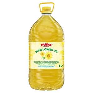 Pura Sunflower Oil 5L - £6.50 @ Iceland