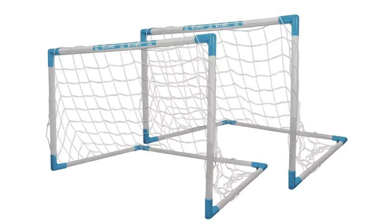 Chad Valley Twin Soccer Goal Set (Free C&C)