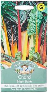 Mr Fothergill's 12549 Vegetable Seeds, Chard Bright Lights, Mixed £1 @ Amazon