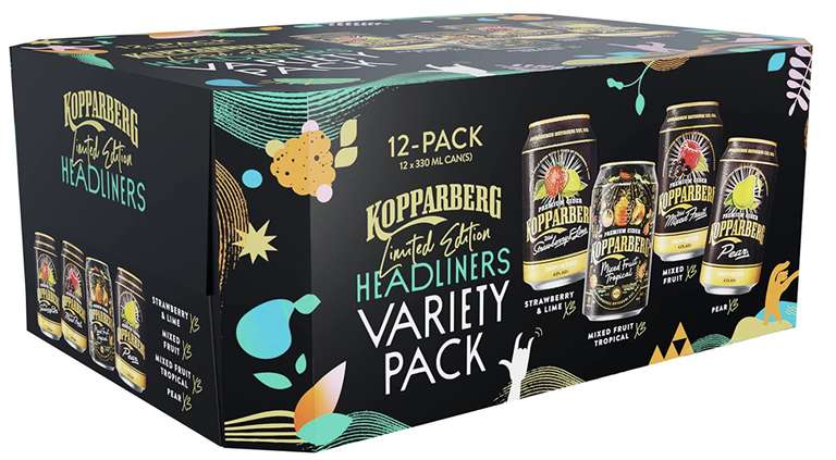 Kopparberg Variety pack (12x330ml cans) £8.25 in-store @ Asda (Bordesley Green, Birmingham)
