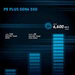 Crucial P5 Plus 2TB M.2 PCIe Gen4 NVMe Internal Gaming SSD - Up to 6600MB/s - £118.03 @ Amazon