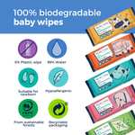 Mum & You Biodegradable Baby Wipes 672 Wet Wipes / 12 Packs (£9.86 W/Voucher 20% + 15% S&S)