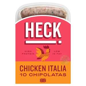 HECK 10 Chicken Italia Chipolata Sausages