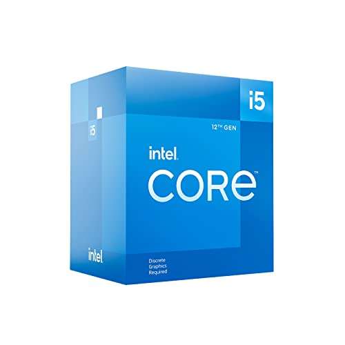 Intel Core i5-12400F 12th generation desktop processor (6 cores, LGA1700, up to 128 GB DDR4 or DDR5) - £139.98 @ Amazon