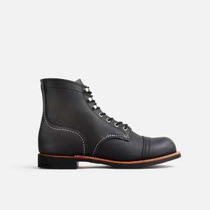 Red Wing Iron Ranger Leather Ankle Boots Size 8 (Black) - £179 @ John Lewis