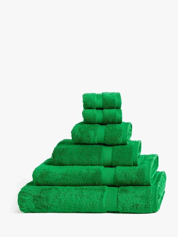 John Lewis Egyptian Cotton Guest Towel/Face Cloth Set Of 2 £4.20 / Hand Towel £7 / Bath Towel £12.60 / Bath Sheet £18.20 (various colours)
