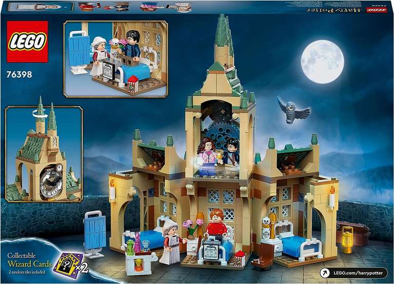 LEGO 76398 Harry Potter Hogwarts Hospital Wing Buildable Castle Toy