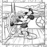 Disney 100: Movie Moments (Colouring Book and Pencil Set)