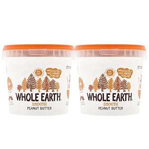 Whole Earth Original Smooth Peanut Butter ( 2 x 1kg ) £7.45 @ Amazon