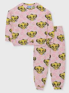 Kids Lion king pyjamas in pink from £5.00 - Free Click & Collect at Argos