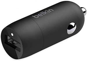 Belkin Quick Charge USB Car Charger 18W (Qualcomm Quick Charge 3.0 Charger £5.50 @ Amazon