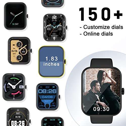 Blackview Smart Watch (Answer/Make Call), 1.83" Touch Screen £29.99 (Prime Exclusive with Voucher) Dispatches from Amazon Sold by BD-BBWATCH