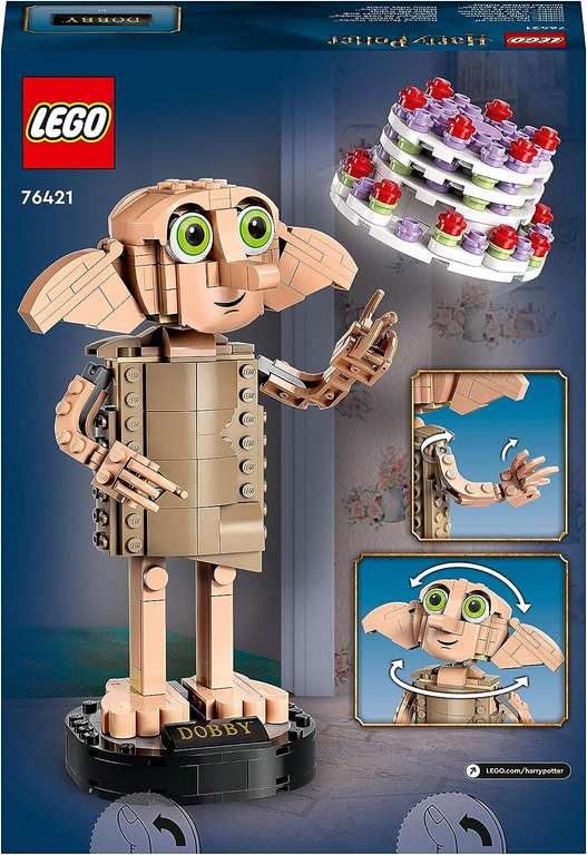 LEGO 76421 Harry Potter Dobby the House-Elf w/voucher