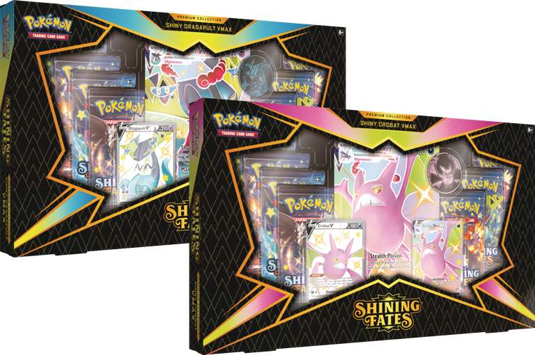 Pokemon - Shining Fates Premium VMax Collector's Box - Set of Two £57.95 @ Chaos Cards