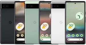 Google Pixel 6a 128GB 6GB 5G Mobile Phone (+ Trade In, 3 Months Youtube Premium & Google One) - £319.20 With Code @ Google Store