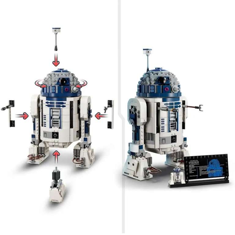 LEGO Star Wars 75379 R2-D2 Age 10+ 1050pcs. With code