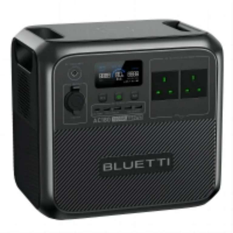 BLUETTI Portable Power Station AC180 1152Wh LiFePO4 Battery Backup 1800W Off-grid Solar Generator - Sold & Dispatched By Bluetti