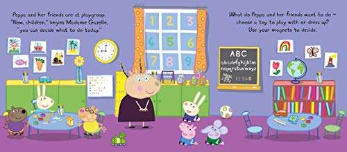 Peppa Pig: Peppa and Friends Magnet Book (Hardcover)