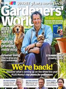6 Issues Gardeners World magazine inlcuding 2-4-1 Gardens entry ticket £9.99 @ Buysubscriptions