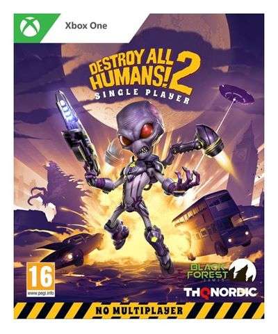 Destroy All Humans! 2: Reprobed - Single Player (Xbox One) £21.85 @ Hit