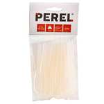 Perel ECTW100 2.5 x 100 mm - Nylon Cable Tie Set - White - 100 Pieces