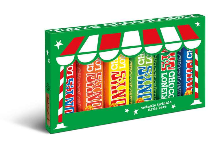 Tony’s Chocolonely Little Bars, 6 Different Flavours, 288g - Hove