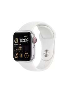 Apple Watch SE (2022) GPS + Cellular, 40mm, Regular, Silver / Starlight