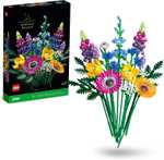 Lego 10313 Icons Wildflower Bouquet Set, Artificial Flowers with Poppies and Lavender - £40.99 @ Amazon