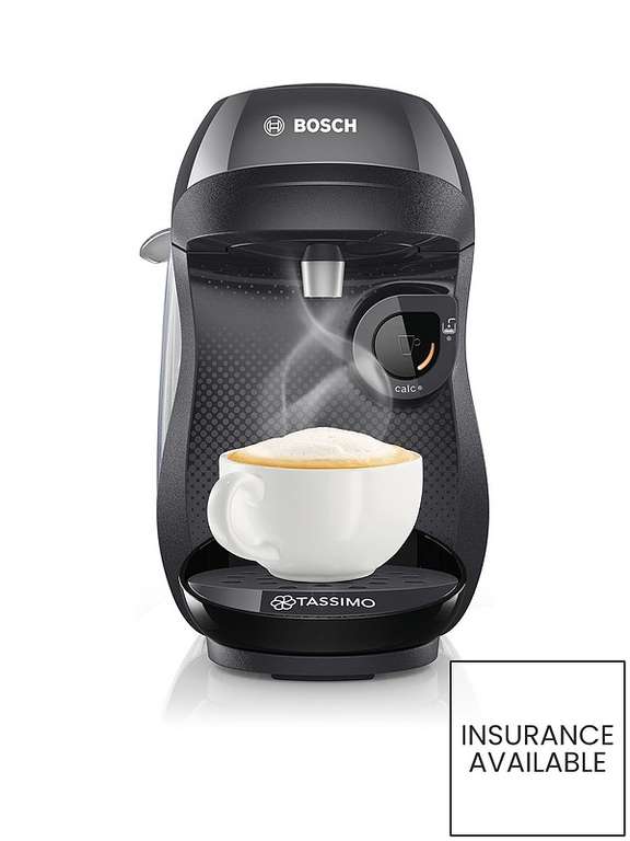 Tassimo TAS1002NGB Happy Pod Coffee Machine, Black - £28 + £3.99 Click and Collect @ Very