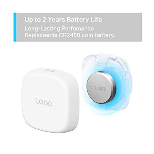 TP-Link Tapo Smart Temperature & Humidity Monitor T310 - Tapo Hub Required sold separately - £13.99 @ Amazon