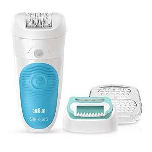 Braun Silk-épil 5 Wet & Dry Epilator Starter Kit for Hair Removal (with Lady Shaver & Trimmer Head) for £37.99 delivered @ Amazon