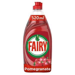 Fairy Clean & Fresh Washing Up Liquid Pomegranate & Honeysuckle 433ML 1p with online code (£40 minimum spend required) @ Iceland